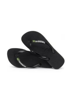 Havaianas Flip Flop Brasil Logo - Chanclas De Dedo - Black/Black -Hava Tienda de ventas 05fa958bc58b4511b2ae32701d16368d