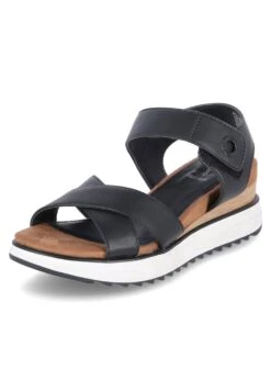 S.Oliver Sandalias De Cuña - Schwarz