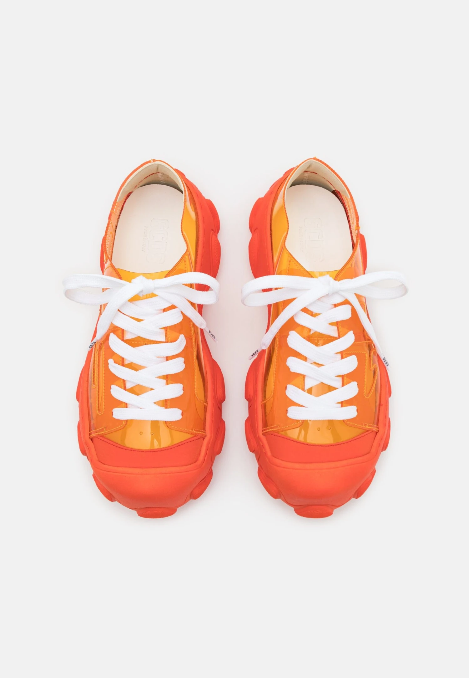 GCDS Transparent Chunky Ibex Unisex - Zapatillas - Orange 4 GCDS Transparent Chunky Ibex Unisex - Zapatillas - Orange - Imagen 4