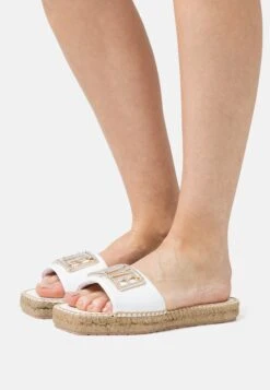 LOVE MOSCHINO Sandalias Planas - Bianco