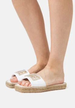 LOVE MOSCHINO Sandalias Planas - Bianco