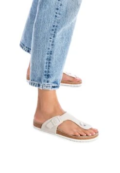 Xti Chanclas De Dedo - Beige