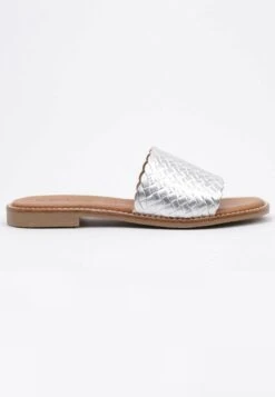 Leyas - Sandalias Planas - Silver -Hava Tienda de ventas 19215f08d9ff4c4c9cf009ecadf66733