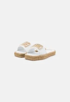 LOVE MOSCHINO Sandalias Planas - Bianco -Hava Tienda de ventas 1995ad5cc0cc47c994e336a89c753e6b