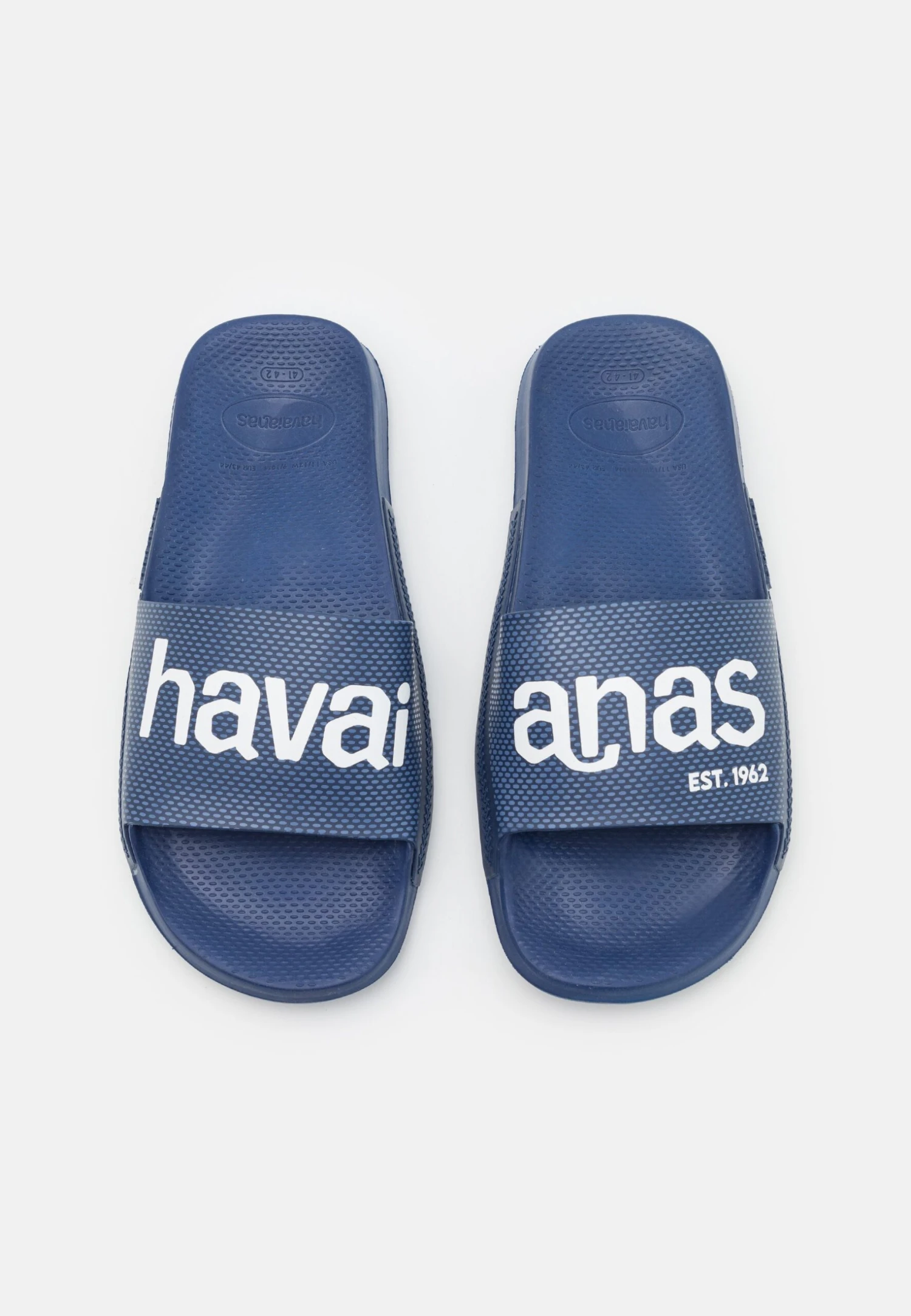 Havaianas Slide Classic Logomania Unisex - Chanclas De Baño - Navy Blue 4 Havaianas Slide Classic Logomania Unisex - Chanclas De Baño - Navy Blue - Imagen 4