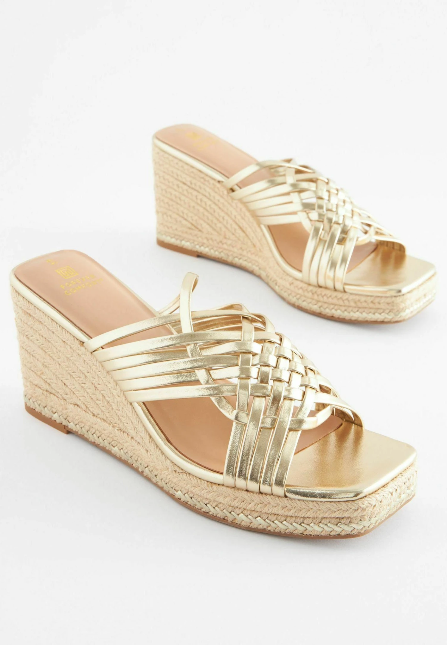 Next Forever Comfort Weave - Sandalias - Gold 4 Next Forever Comfort Weave - Sandalias - Gold - Imagen 4