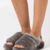 Ugg Fluff Yeah Slide - Pantuflas - Charcoal