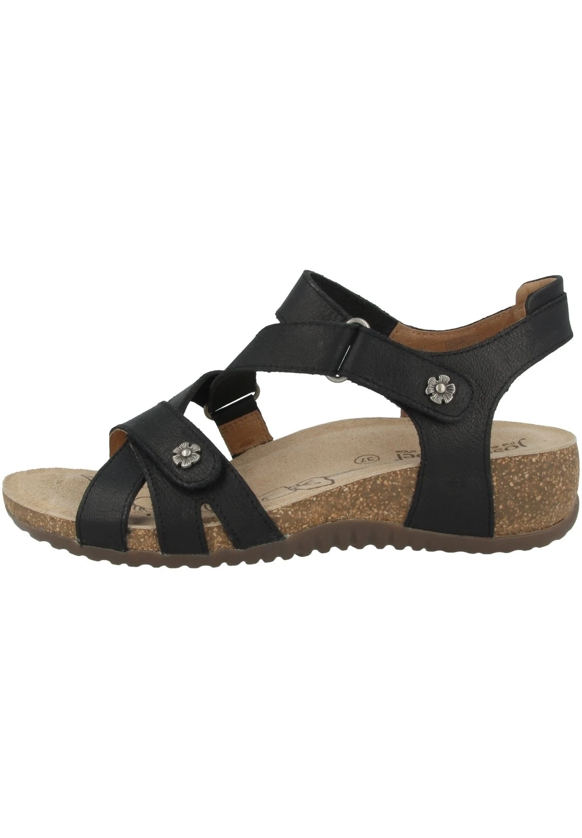 Josef Seibel Natalya- Sandalias De Cuña - Black 1 Josef Seibel Natalya- Sandalias De Cuña - Black