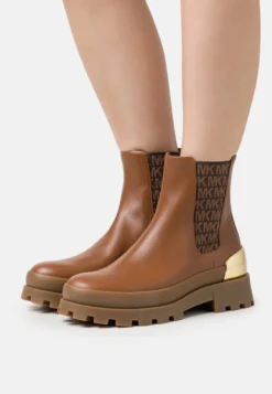 MICHAEL Michael Kors Rowan - Botines Con Plataforma - Luggage