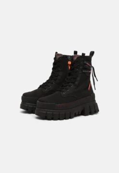 Palladium Vegan Revolt Boot Tx - Botas Con Cordones - Black -Hava Tienda de ventas 331cf06295cd4c74ab737ecb68d96a33