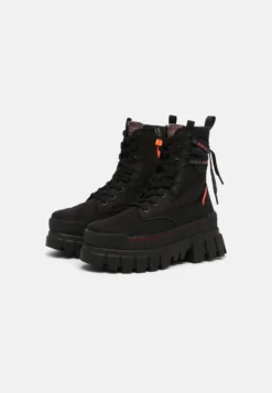 Palladium Vegan Revolt Boot Tx - Botas Con Cordones - Black -Hava Tienda de ventas 331cf06295cd4c74ab737ecb68d96a33 scaled