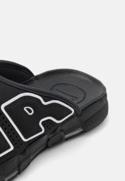 Nike Sportswear Air More Uptempo Slide Unisex - Sandalias Planas - Black/White/Clear -Hava Tienda de ventas 34cf7566857a4e74b148d99af4b2424d
