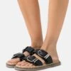 Suzie - Sandalias Planas - Black