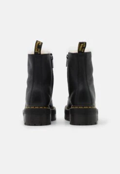 Dr. Martens Jadon Faux Fur Lined - Botines Con Plataforma - Black Pisa -Hava Tienda de ventas 38482830af8c41ba8ad21d877bd70b5d