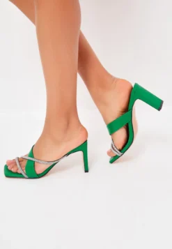 1659 - Cesare Gaspari High Heeled Sandals Leather High Heeled Sandals - Sandals - Cesare Gaspari - Sandalias - Green -Hava Tienda de ventas 3a75bf2be45744bdbf28ab183fc4cf7b scaled
