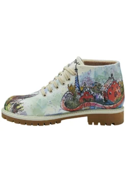 Gaudi'S Barcelona - Botines Con Cordones - Multicolor