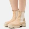 Pavement Malou - Botines Con Plataforma - Beige