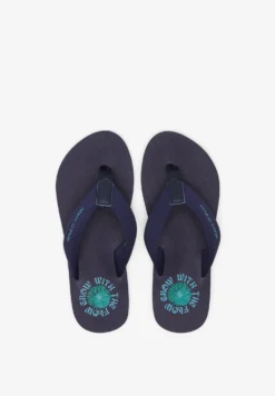 Marc O'Polo Mit Weich Geolstertem Rie - Sandalias De Dedo - Navy -Hava Tienda de ventas 413da24fe0c14efc9e6cc234f88fa4e6