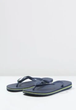 Havaianas Flip Flop Brasil Logo - Chanclas De Dedo - Navy Blue -Hava Tienda de ventas 45cbff4d964b42de85b1107c62a47e71