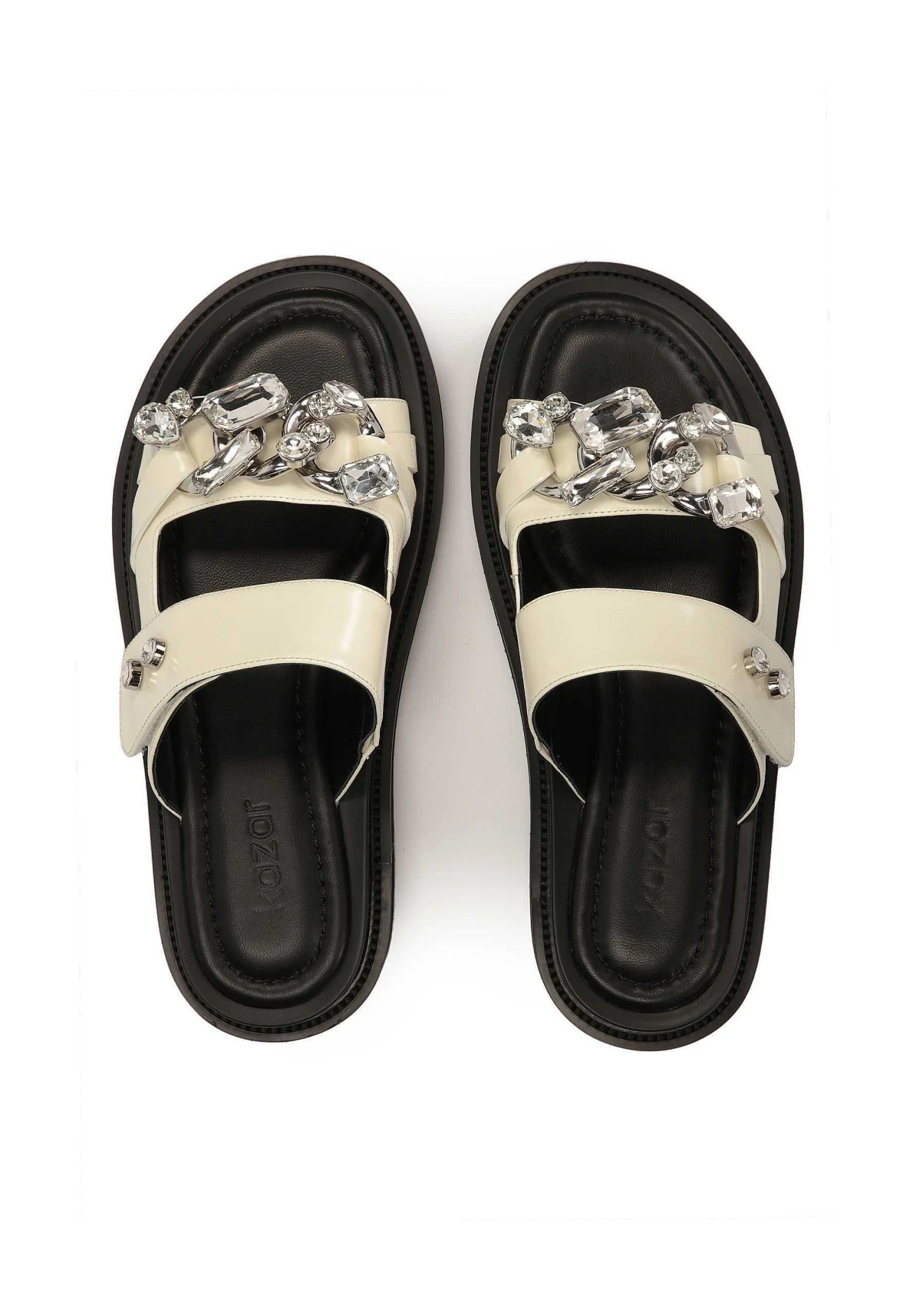 Kazar Grisela - Sandalias Planas - Off White 3 Kazar Grisela - Sandalias Planas - Off White - Imagen 3