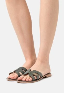 Damia - Sandalias Planas - Tilleul