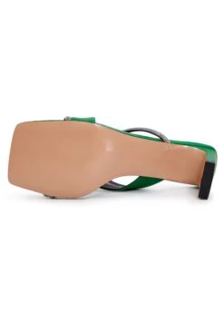 1659 - Cesare Gaspari High Heeled Sandals Leather High Heeled Sandals - Sandals - Cesare Gaspari - Sandalias - Green -Hava Tienda de ventas 534a597f15be47c5a70184a956381cf5