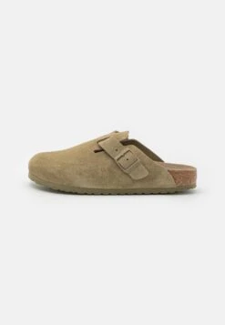 Birkenstock Boston Unisex - Pantuflas - Faded Khaki