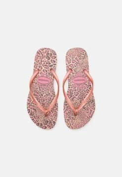 Havaianas Slim Animals - Chanclas De Dedo - Crocus Rose/Golden Blush