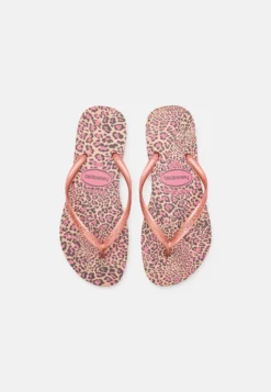 Havaianas Slim Animals - Chanclas De Dedo - Crocus Rose/Golden Blush