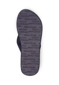 Marc O'Polo Mit Weich Geolstertem Rie - Sandalias De Dedo - Navy -Hava Tienda de ventas 57c58a80703142e78f8e015f4e3854a1
