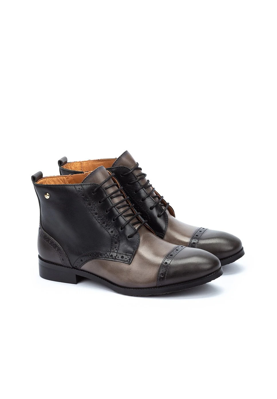Pikolinos Royal W4D - Botines Con Cordones - Lead 2 Pikolinos Royal W4D - Botines Con Cordones - Lead - Imagen 2