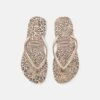 Havaianas Slim Animals - Chanclas De Dedo - Sand Grey/Golden