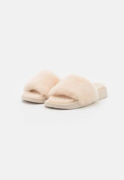 Fitflop Iqushion Slides - Sandalias Planas - Ivory -Hava Tienda de ventas 5e4c48f869f14756bdb9b0f2a93151ab