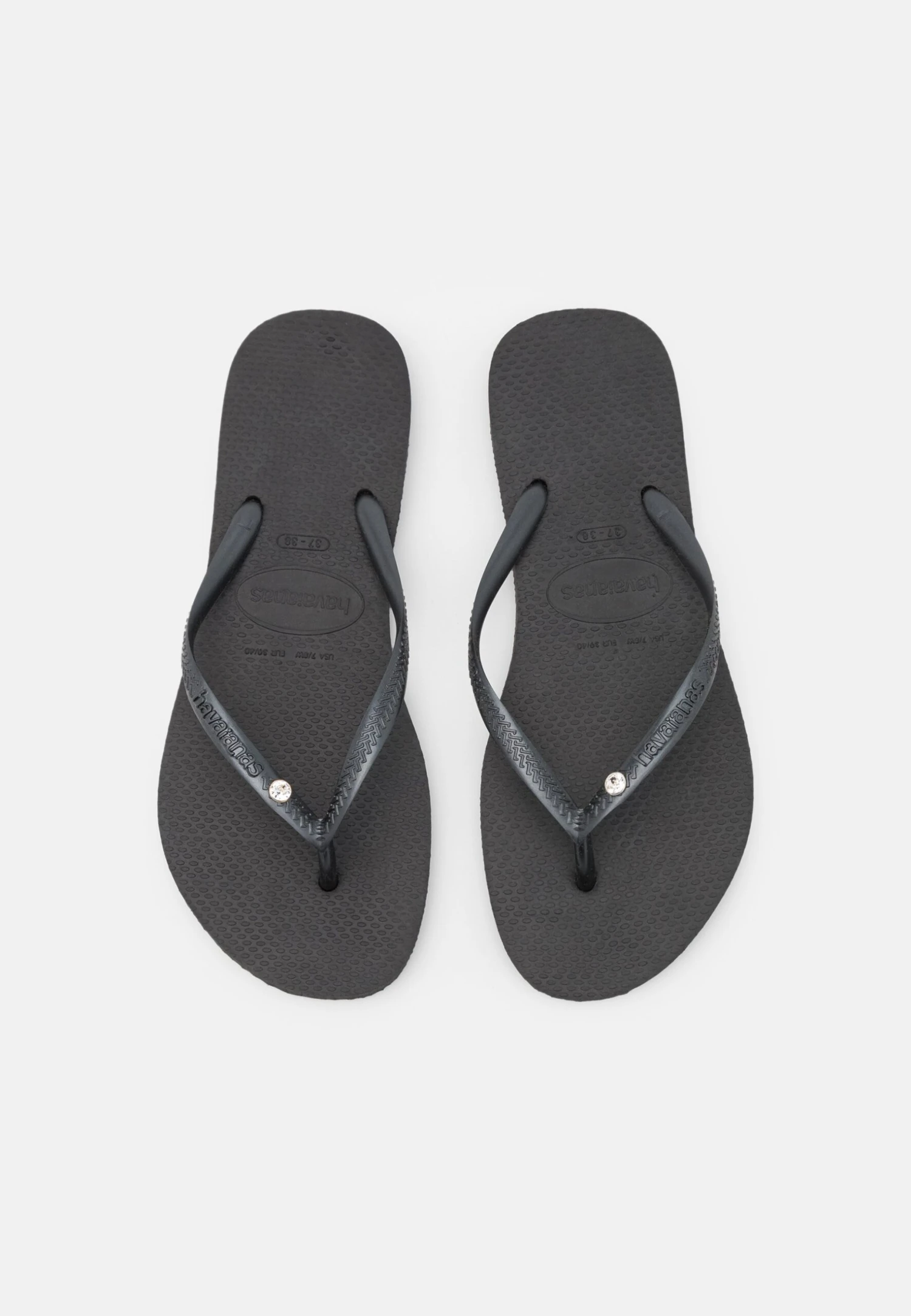 Havaianas Flip Flop Slim Crystal Swarovski Ii - Chanclas De Dedo - Black 7 Havaianas Flip Flop Slim Crystal Swarovski Ii - Chanclas De Dedo - Black - Imagen 7