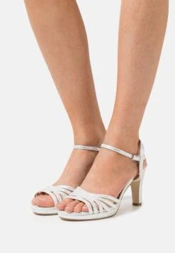 Menbur Sandalias De Tacón - Silber