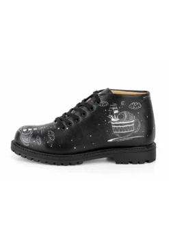 Coffee Dreams - Botines Con Cordones - Black