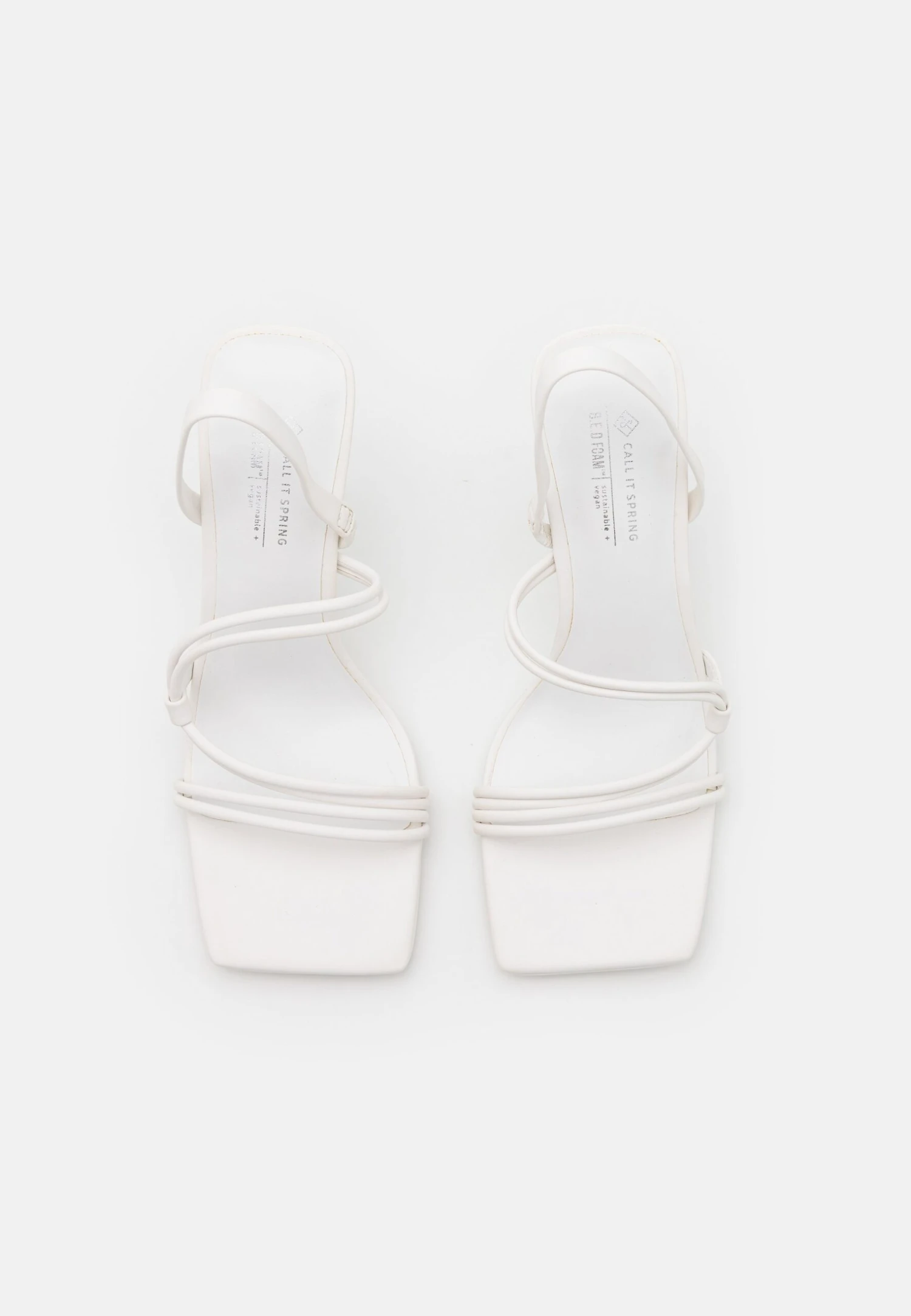 Call It Spring Vegan Risingsun - Sandalias De Tacón - White 6 Call It Spring Vegan Risingsun - Sandalias De Tacón - White - Imagen 6