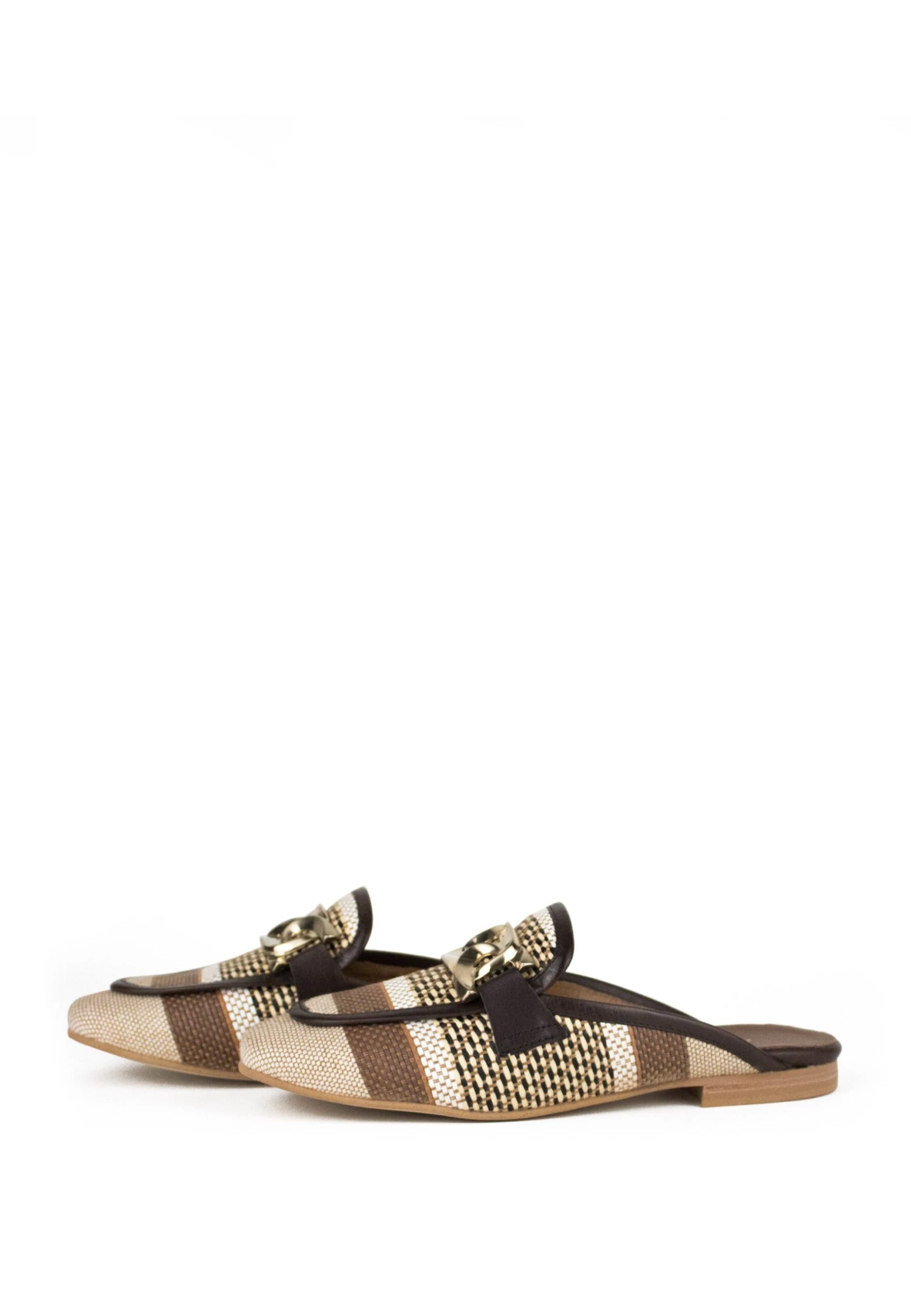 Hobby Mocasín Plano Destalonado- Pantuflas - Beis 2 Hobby Mocasín Plano Destalonado- Pantuflas - Beis - Imagen 2