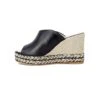Amila Vegetal - Sandalias - Black