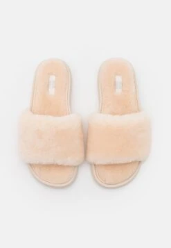 Fitflop Iqushion Slides - Sandalias Planas - Ivory -Hava Tienda de ventas 77d3bc4d5962470c834192e94841a458