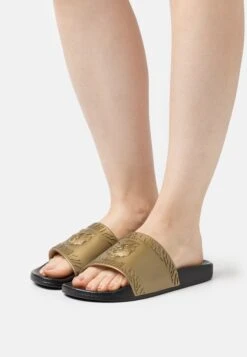 JUST CAVALLI Chanclas De Baño - Gold/Black