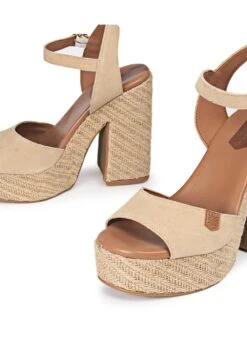 Arena - Sandalias Con Plataforma - Arena 7 Arena - Sandalias Con Plataforma - Arena -Hava Tienda de ventas 7f4f664193144f4ca7664a78b959a2fd