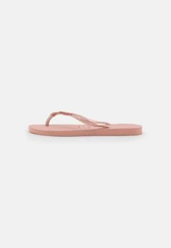 Havaianas Slim Fit Logo Metallic - Chanclas De Dedo - Crocus Rose/Apricot Red -Hava Tienda de ventas 829ba89116f243bda34feabacd6bbbfe