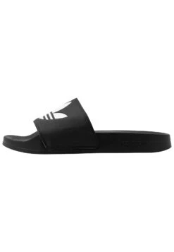 Adidas Originals Adilette Lite - Sandalias Planas - Black