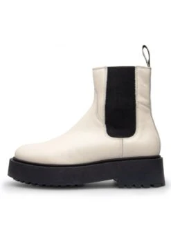 Feike - Botines Bajos - Beige Leather