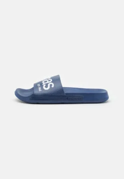 Havaianas Slide Classic Logomania Unisex - Chanclas De Baño - Navy Blue