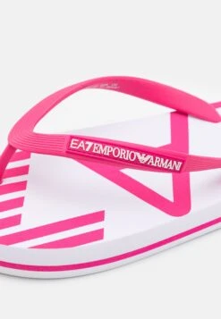 EA7 Emporio Armani Water Sports Oversize Logo Unisex - Sandalias De Dedo - White/Pink -Hava Tienda de ventas 9cd456c7928a48c19f96aaa501b5a092