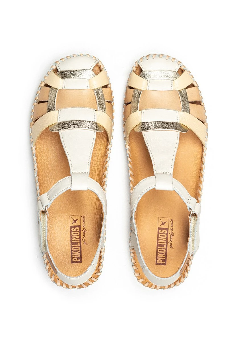 Pikolinos Cadaques W8K - Sandalias De Cuña - Nata 3 Pikolinos Cadaques W8K - Sandalias De Cuña - Nata - Imagen 3