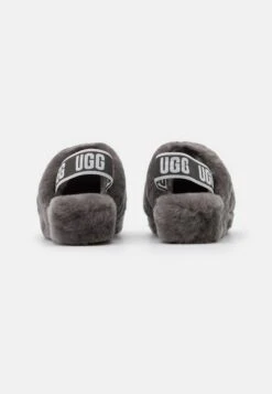 Ugg Fluff Yeah Slide - Pantuflas - Charcoal -Hava Tienda de ventas a0de1e97267f4abd87b526639f4a6923