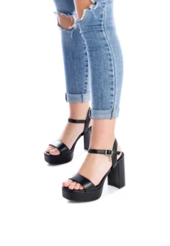 Xti Sandalias De Tacón - Black